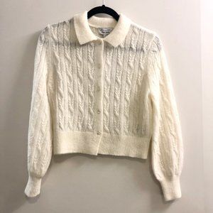 NWT & Other Stories Collared Cardigan - Cream, XS